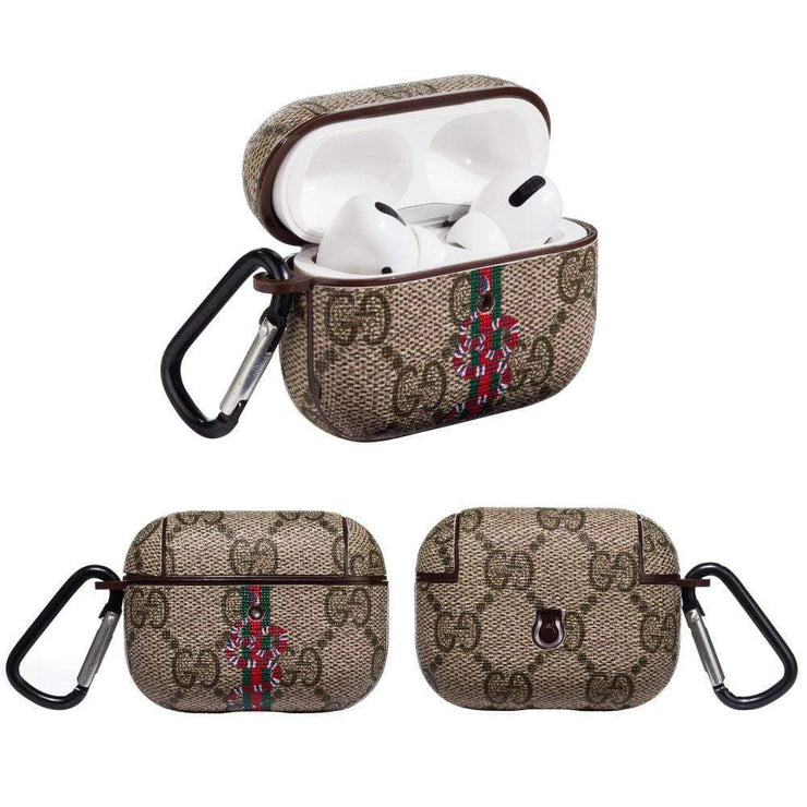 Looopix Gucci Airpods Pro Case - Leather Fabric