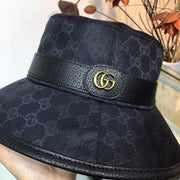 Looopix Gucci Black & Brown Bucket Hat - Gucci Pattern