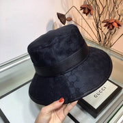 Looopix Gucci Black & Brown Bucket Hat - Gucci Pattern