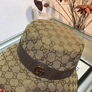 Looopix Gucci Black & Brown Bucket Hat - Gucci Pattern