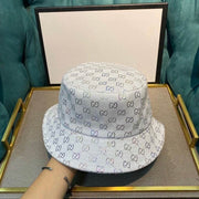 Looopix Gucci Black & White Bucket Hat - Gucci Pattern