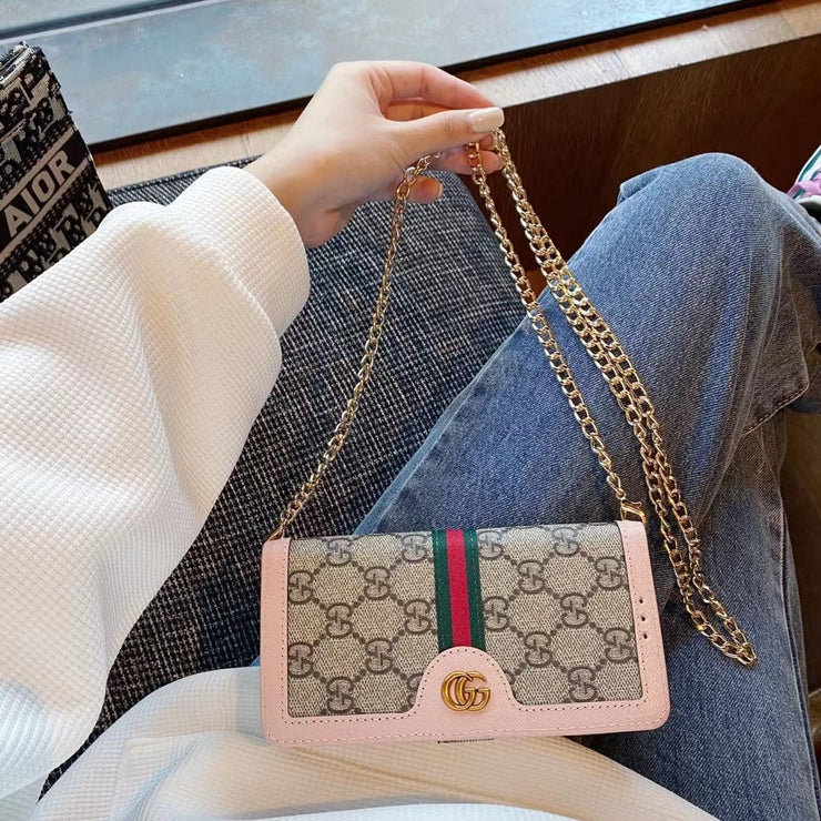 Looopix Gucci Essential Carry: The All-in-One iPhone 13 to 16 Case-Wallet