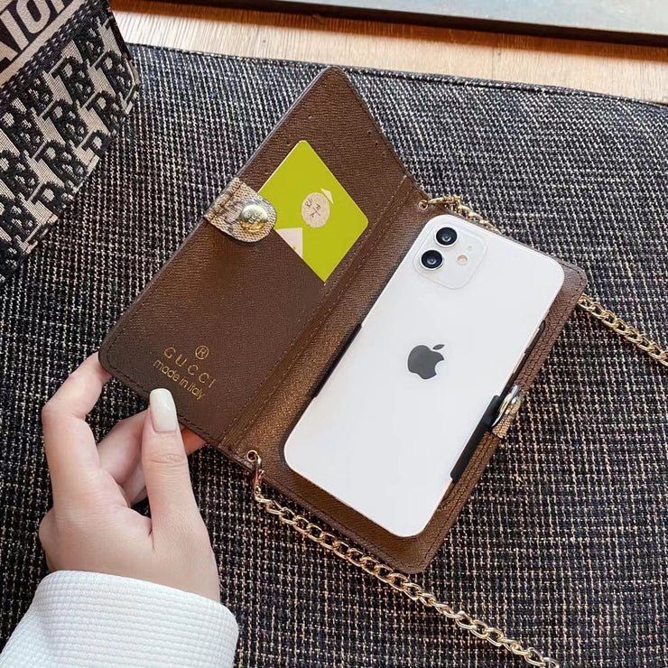 Looopix Gucci Essential Carry: The All-in-One iPhone 13 to 16 Case-Wallet