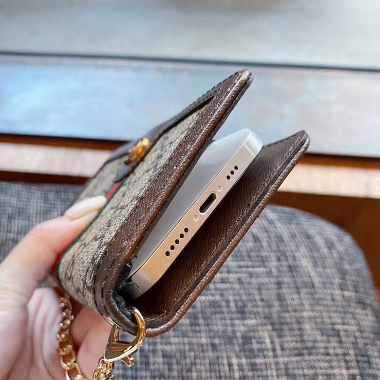 Looopix Gucci Essential Carry: The All-in-One iPhone 13 to 16 Case-Wallet