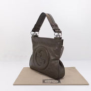 Looopix Gucci Green Leather HandBag