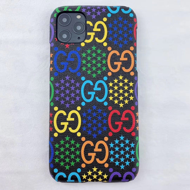Looopix Gucci Gucci Psychedelic Leather Phone Case For Huawei