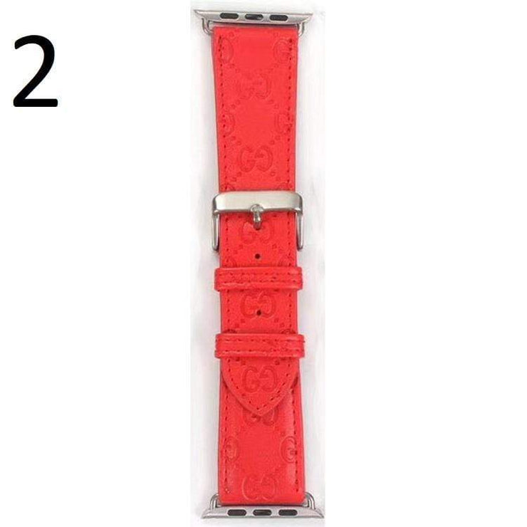 Looopix Gucci iWatch Straps - Colorful Leather Styles