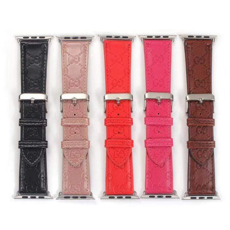 Looopix Gucci iWatch Straps - Colorful Leather Styles