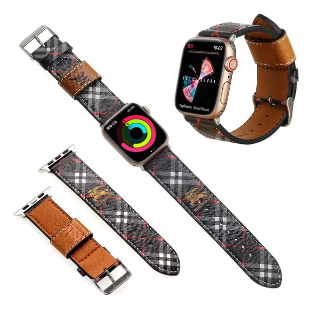 Looopix Gucci Leather Watch Band 38/40/41/42/44/45/49 mm