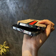 Looopix Gucci Monogram Canvas iPhone Case with Stripe Detail