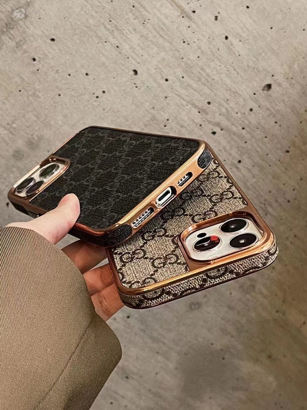 Looopix Gucci Ophidia iPhone 15 Case with Credit Card Pouch