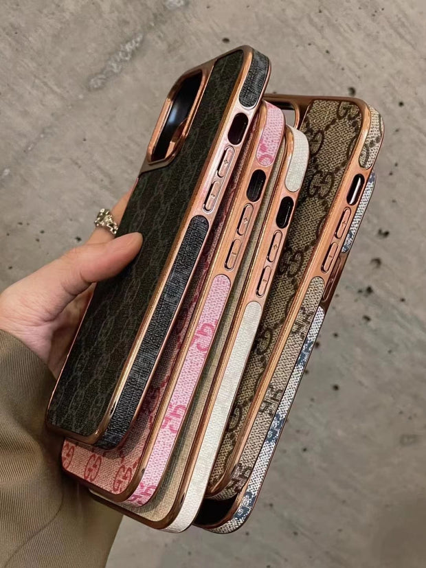 Looopix Gucci Ophidia iPhone 15 Case with Credit Card Pouch