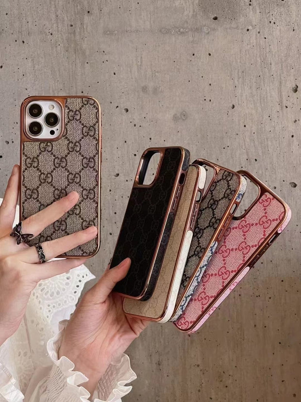 Looopix Gucci Ophidia iPhone 15 Case with Credit Card Pouch