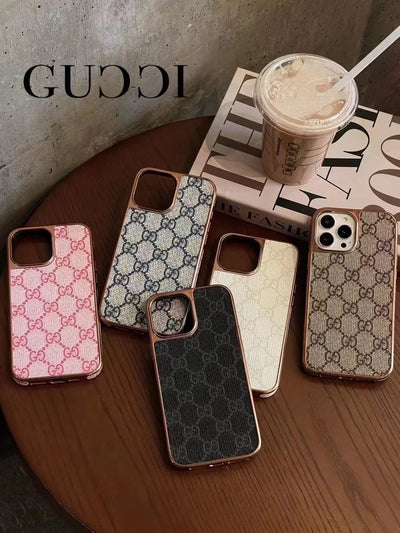 Looopix Gucci Ophidia iPhone 15 Case with Credit Card Pouch