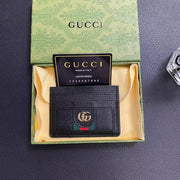 Looopix Gucci Signature Leather Card Holder Wallet