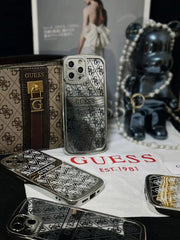 Looopix GUESS Mirror Finish iPhone Cases with Signature Logo Pattern