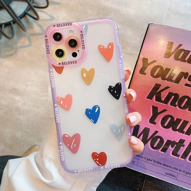 Looopix Heart Graffiti Phone Case