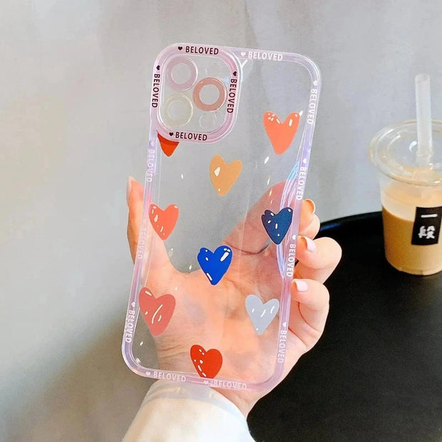 Looopix Heart Graffiti Phone Case
