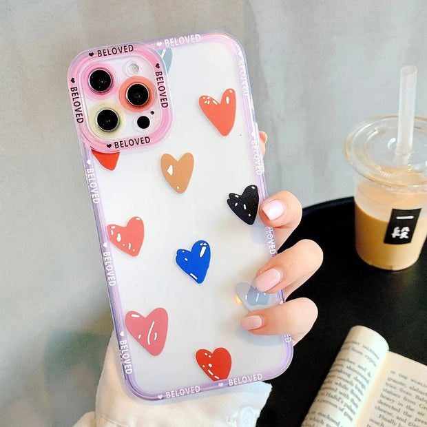 Looopix Heart Graffiti Phone Case