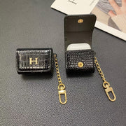 Looopix Hermès Inspired Airpod Cover with Gold Chain