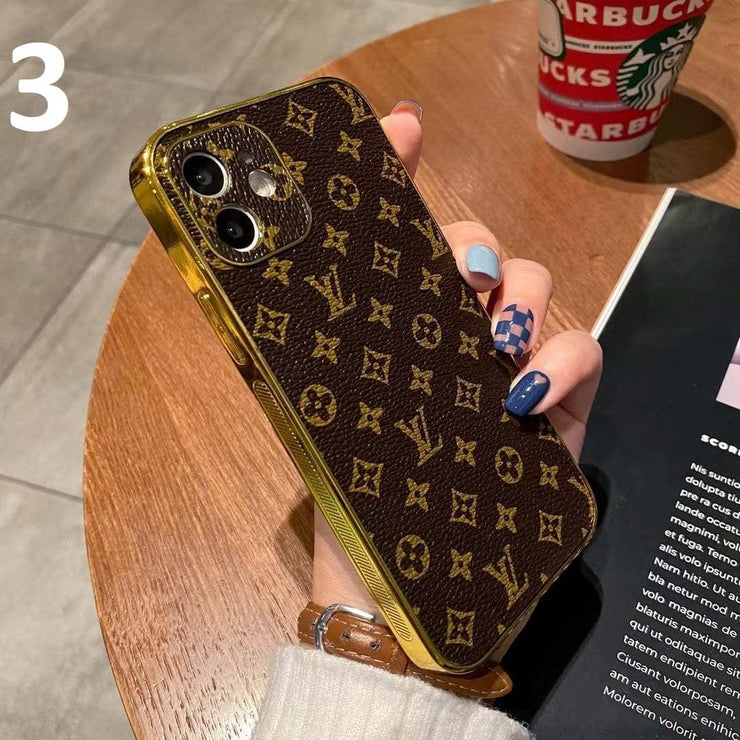 Looopix High End Leather Louis Vuitton iPhone Case