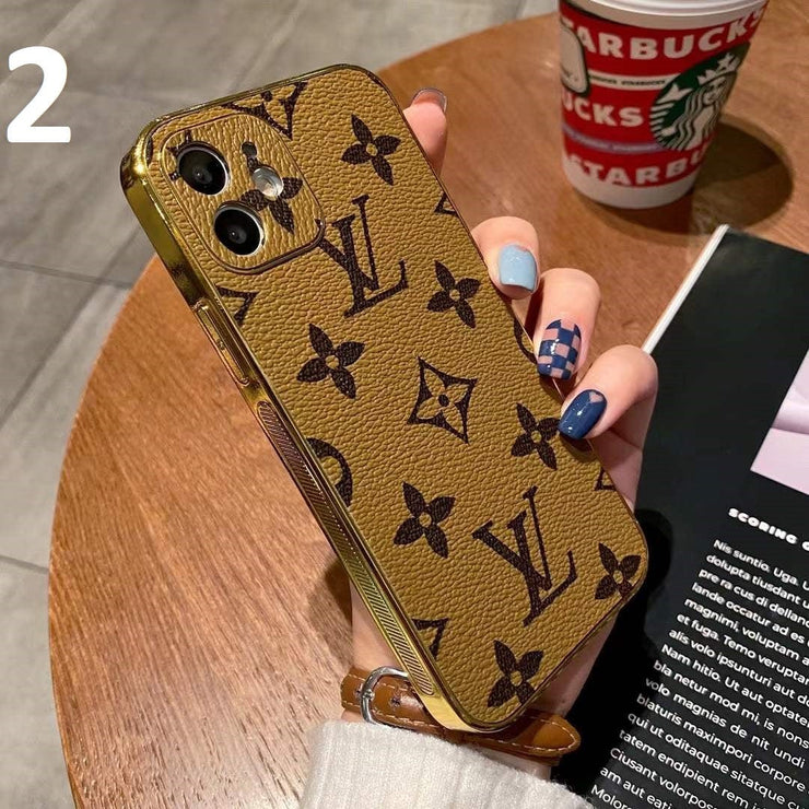 Looopix High End Leather Louis Vuitton iPhone Case