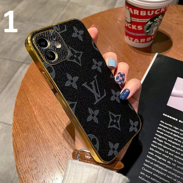 Looopix High End Leather Louis Vuitton iPhone Case