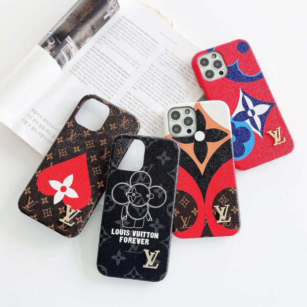 Looopix High End Leather Louis Vuitton Phone Cases For Samsung