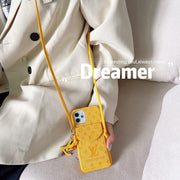 Looopix High End Louis Vuitton iPhone Pocket Cases With Straps