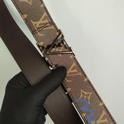 Looopix High Fashion Leather Louis Vuitton Belt for men