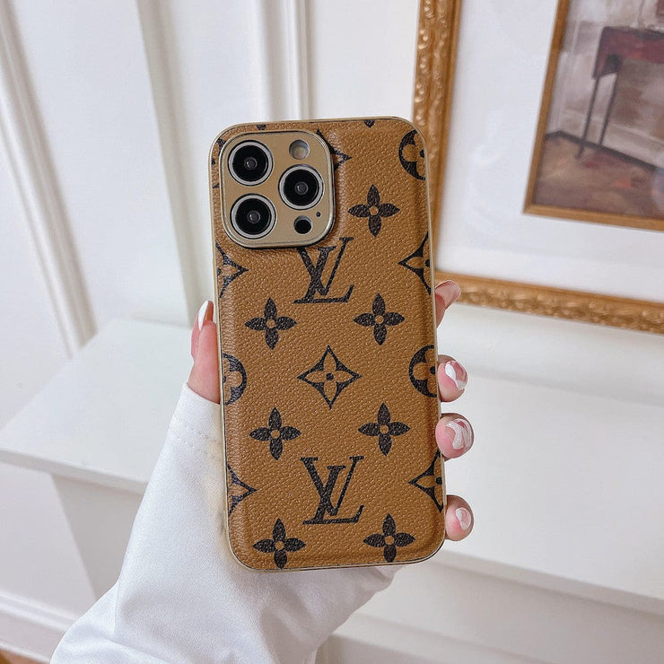 Looopix Iconic Louis Vuitton iPhone Cases - Timeless Luxury for iPhone 11, 12, 13, and 14 Pro Max