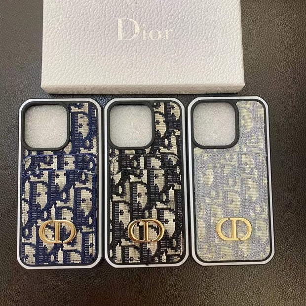 Looopix Iphone 12 - 16 Pro Dior Phone Case With iPhone Case