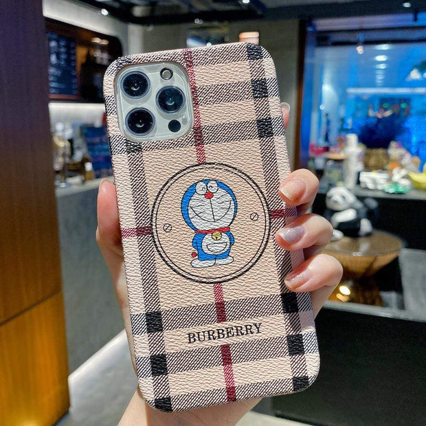 Looopix iPhone 13 Protective Case - Leather Fabric phone Cover
