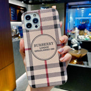 Looopix iPhone 13 Protective Case - Leather Fabric phone Cover