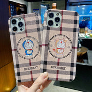 Looopix iPhone 13 Protective Case - Leather Fabric phone Cover