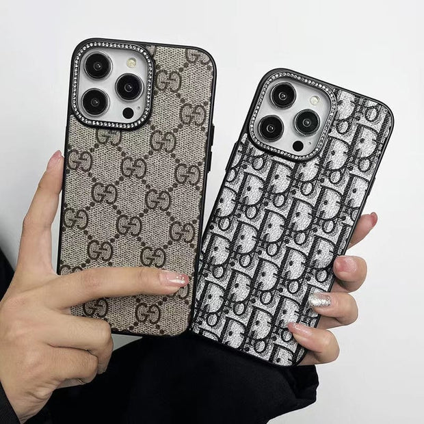 Looopix iPhone 16 Gucci Leather Covers