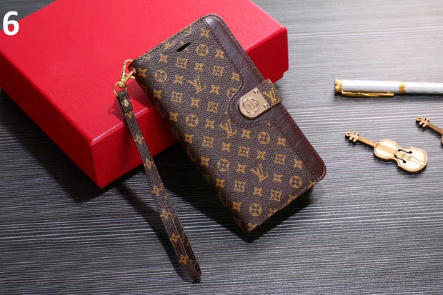 Looopix Leather Folio Louis Vuitton Phone Cases for iPhone 13 | iPhone 14 | iPhone 15