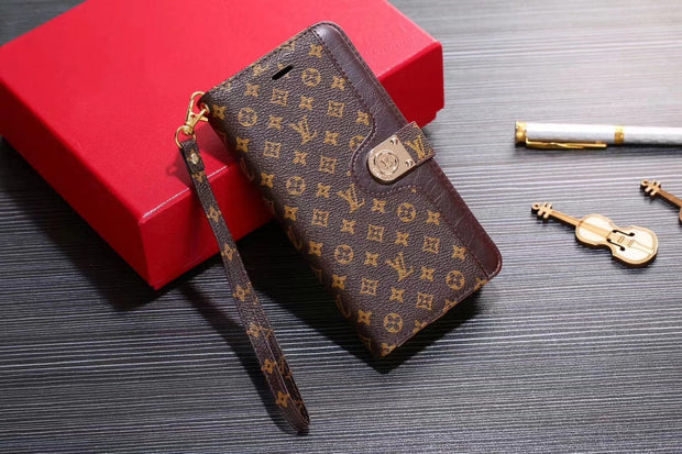 Looopix Leather Folio Louis Vuitton Samsung Cases