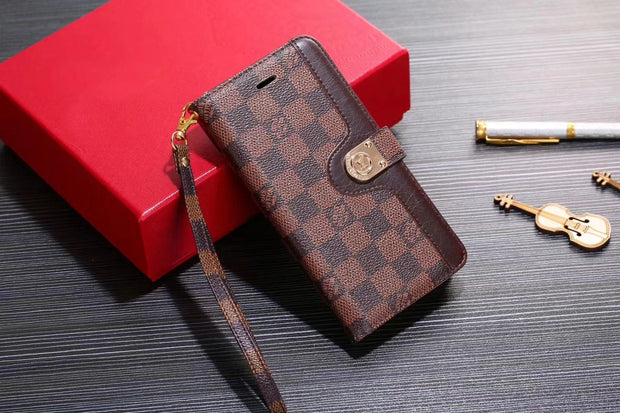 Looopix Leather Folio Louis Vuitton Samsung Cases