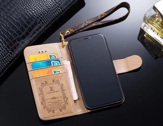 Looopix Leather Gucci Folio Phone Cases for iPhone 14 | iPhone 15 | iPhone 16