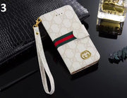 Looopix Leather Gucci Folio Phone Cases for iPhone 14 | iPhone 15 | iPhone 16
