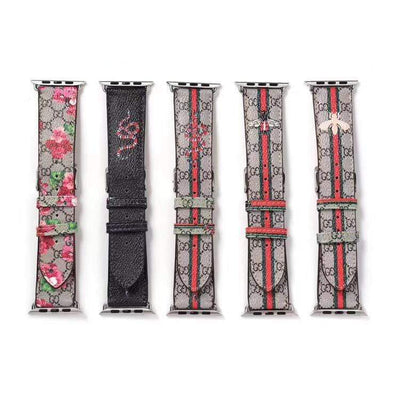 Looopix Leather Gucci Watch Bands/Straps