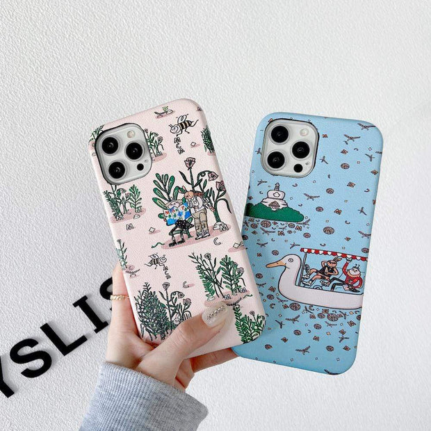 Looopix Leather Hermes Iphone Cases - Phone Covers