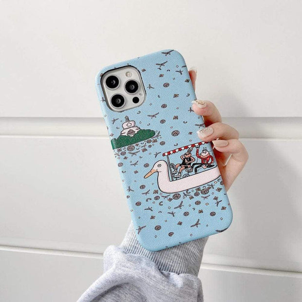 Looopix Leather Hermes Iphone Cases - Phone Covers