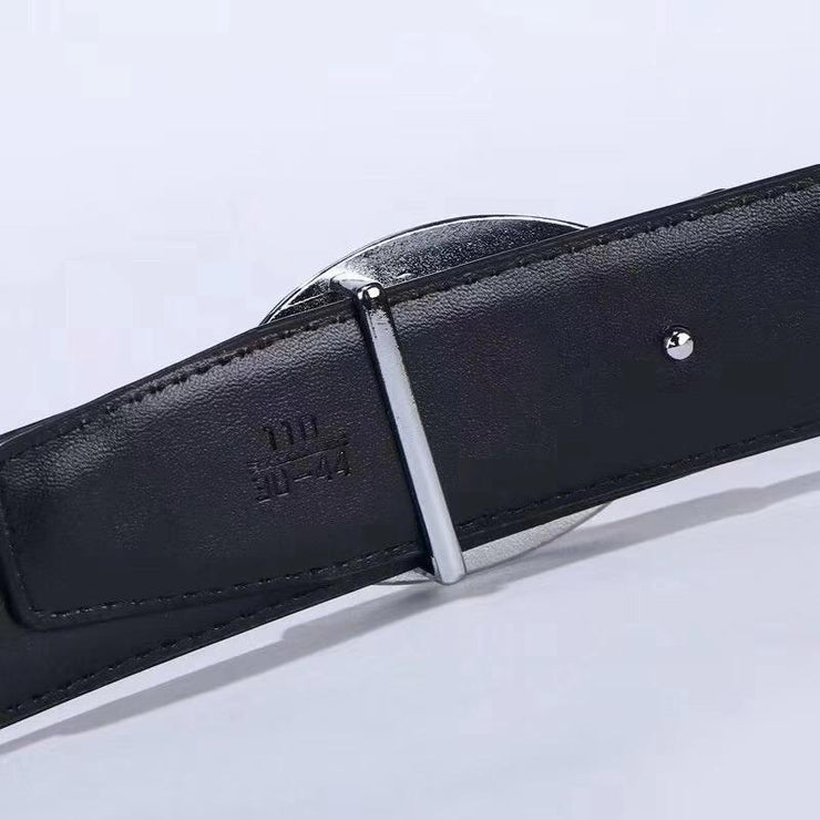 Looopix Leather High Quality Versace Belt For Men And Women