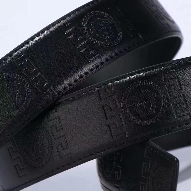 Looopix Leather High Quality Versace Belt For Men And Women