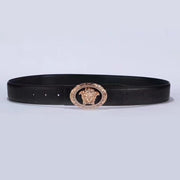 Looopix Leather High Quality Versace Belt For Men And Women
