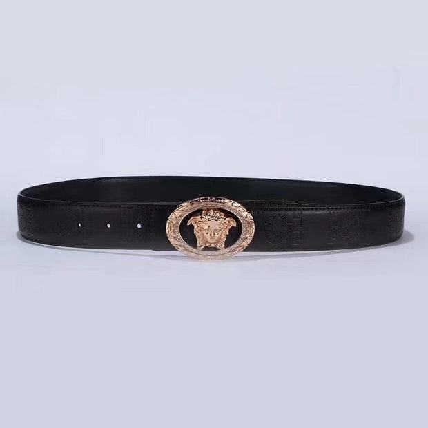 Looopix Leather High Quality Versace Belt For Men And Women