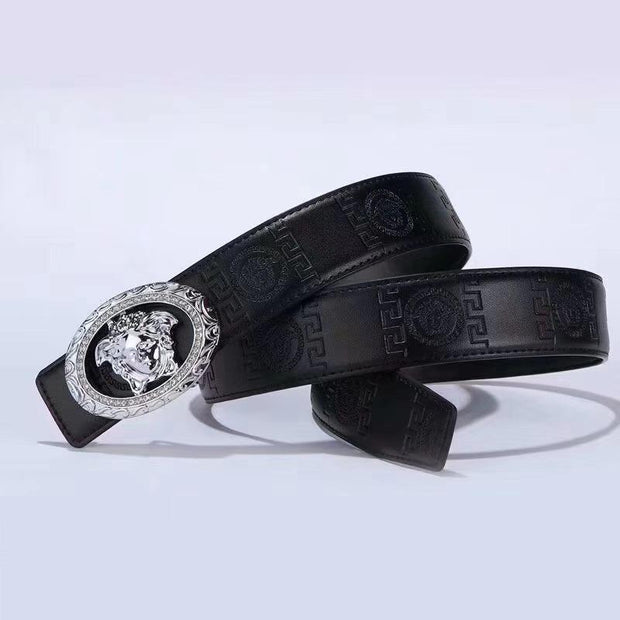 Looopix Leather High Quality Versace Belt For Men And Women