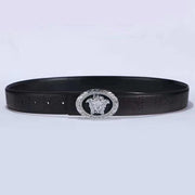 Looopix Leather High Quality Versace Belt For Men And Women